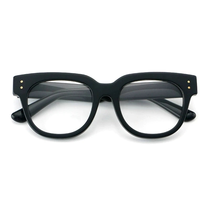 Retro Cat-Eye Acetate Eyeglasses Chunky Full-Rim Prescription Frames MegaBDM