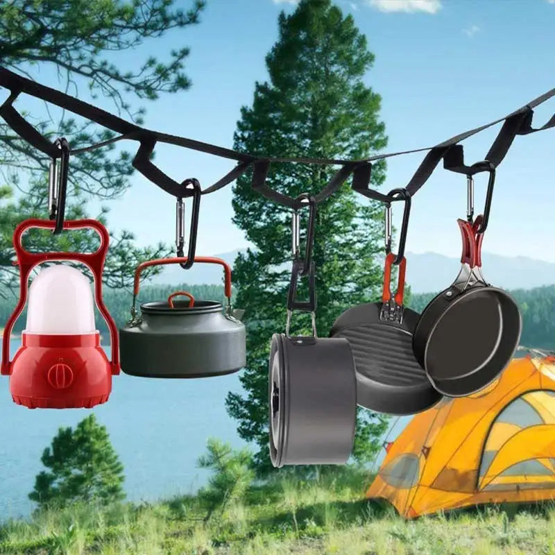 Household Production Portable Clothes Travel Washing Lines Outdoor Retractable Clothesline MegaBDM