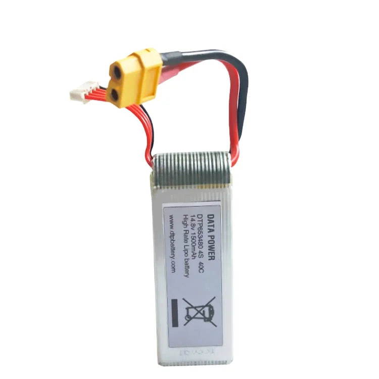 Factory Best High Discharge 4S Battery 1500mah 14.8v Battery Pack 14.8v 40c Lipo Battery