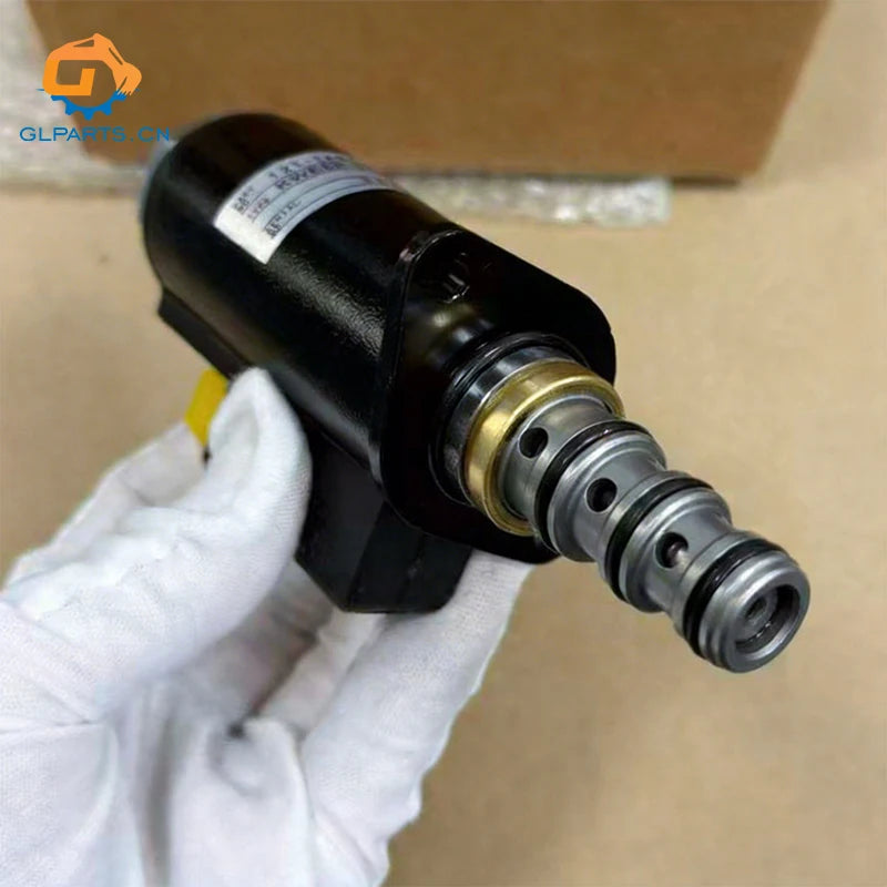 GLPARTS E320B E330D E320C E320D Hydraulic Solenoid Valve 121-1491 1211491 for Excavator Solenoid Valve 24v MegaBDM