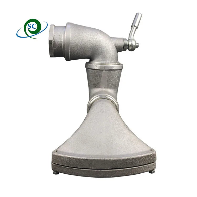 Sprinkler Front Nozzle Universal Base DC Nozzle Rotation Adjustment Spray Shower Duckbill Water Truck Accessories