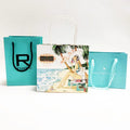 Paper Bag With Window for Christmas Birthday Gift Bolsas De Papel Personalized Packaging Bags