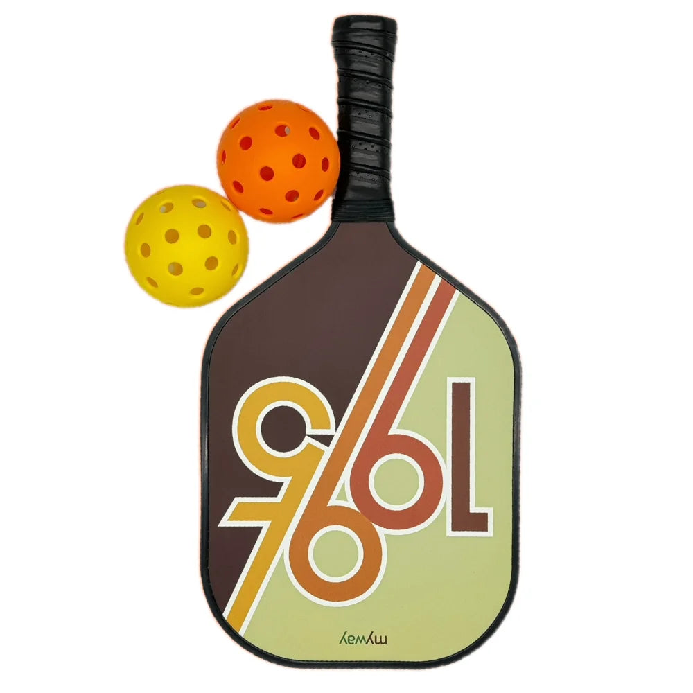 OEM Logo Molds Custom Wholesale Pickleball Paddles Set Graphite Carbon Material Including Squash Balls