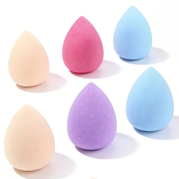 Latex Free Makeup Sponge Neutral Color Vitamin E Dark purple Makeup Brush Set 15 Pcs with Sponge MegaBDM
