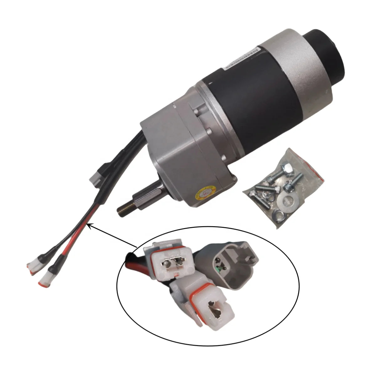 HNARL High Performance Electric Drive Motor Left with Reducer 1020099122 for Zoomlion ZS0407 Scissor Lifts Right Side