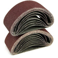 Hot Sale Aluminum Oxide Y-Wt Sanding Belt 40 Grit 8 Inch Poly Sanding Belts Alumina Abrasives Sand Belt for Metal/Wood Polishing