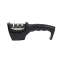 Professional Mini Manual Stainless Steel 3 Stage Kitchen Handheld Knife Sharpener J&J LFGB Certified Eco-Friendly