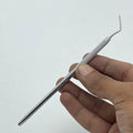 New Arrival 2025 Hot Selling Professional Sustainable Stainless Steel Eyelash Lifting Tool Anti-Static Durable Metal Comb Custom