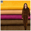 YX1382 145CM 190gsm Top Quality 8 Wale Polyester Corduroy Fabric for Orange Jackets Corduroy Fabric by the Yard MegaBDM