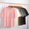 Bangladesh China Factory Price American Style Heavyweight Cotton Drop Shoulder T Shirt Oversized Solid Color Unisex T Shirt