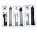 Luxury 18mm 20mm 22mm 24mm Needle Stripe Leather Watch Strap Pin Buckle Packing Box MegaBDM