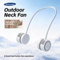 New Portable Neck Fan, Foldable Mini USB Fan, Rechargeable 1600mah Cooling Wind Fans, Personal Silent Neckfan For Sports