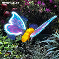 Sales supplier wholesale led giant lighted  led butterfly lamp patio decor outdoor christmas decoration for garden