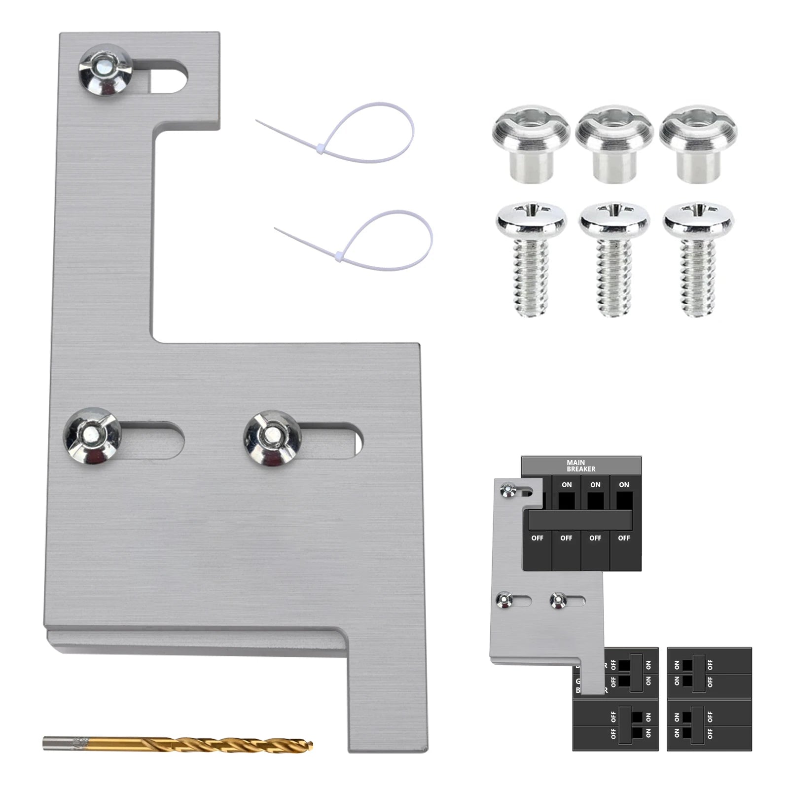 Generator Interlock Kit for GE General Electrical Vertical Main 150/200 AMP PanelsProfessional Interlock Kit(GE-200HDA)