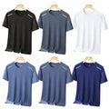 Bangladesh China Factory Price Custom Logo Embroidery Men's Quick-Drying Large Size Short Sleeves Thin Breathable T Shirt MegaBDM