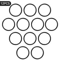 O-Ring Replacement Compatible with Pentair 191474190030Hayward SP1022C 1-1/2" MIP Pool Drain Plugs O-Ring(12pcs)