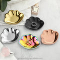 Custom logo Stainless Steel Decorative Shell Seashell Earrings Rings Jewellery Jewelry Tray