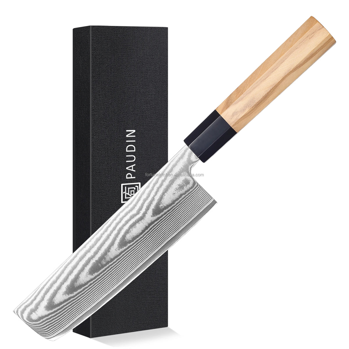 Damascus Knife Blade Blanks Japan Stylish 7 Inch Nakiri Kitchen Knife MegaBDM