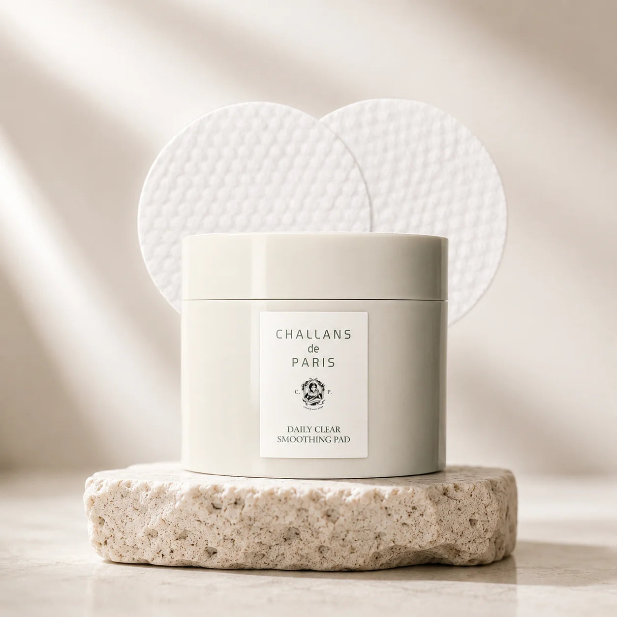 Korean Cosmetics [CHALLANS de PARIS] DAILY CLEAR SMOOTHING PAD cotton pads face toner pad Incredible Best seller