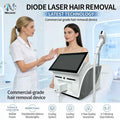Latest 5000W Diode Laser painless permanent hair removal FAC advanced technology with 4 Waves Salon Exclusive Full Certificate