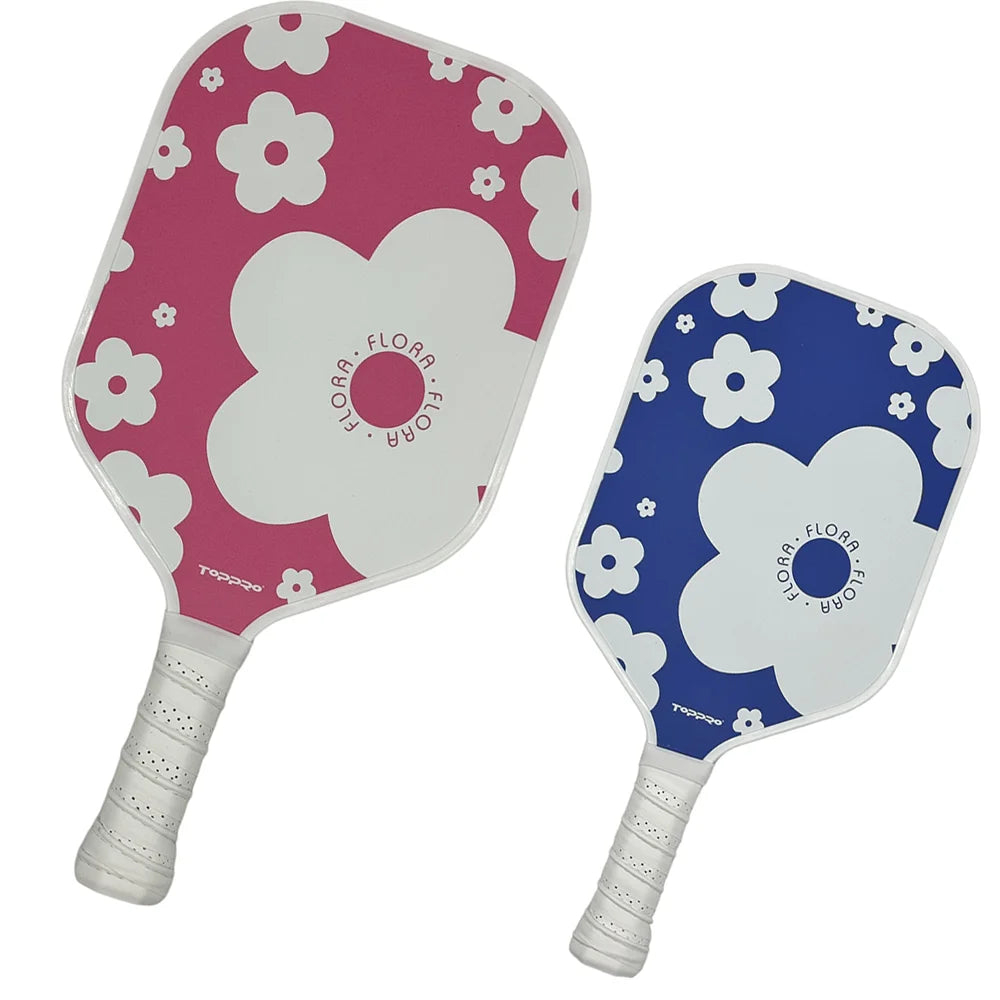 Hybrid Shape Carbon Thermoformed Squash Paddle Optimized Pickleball Paddle