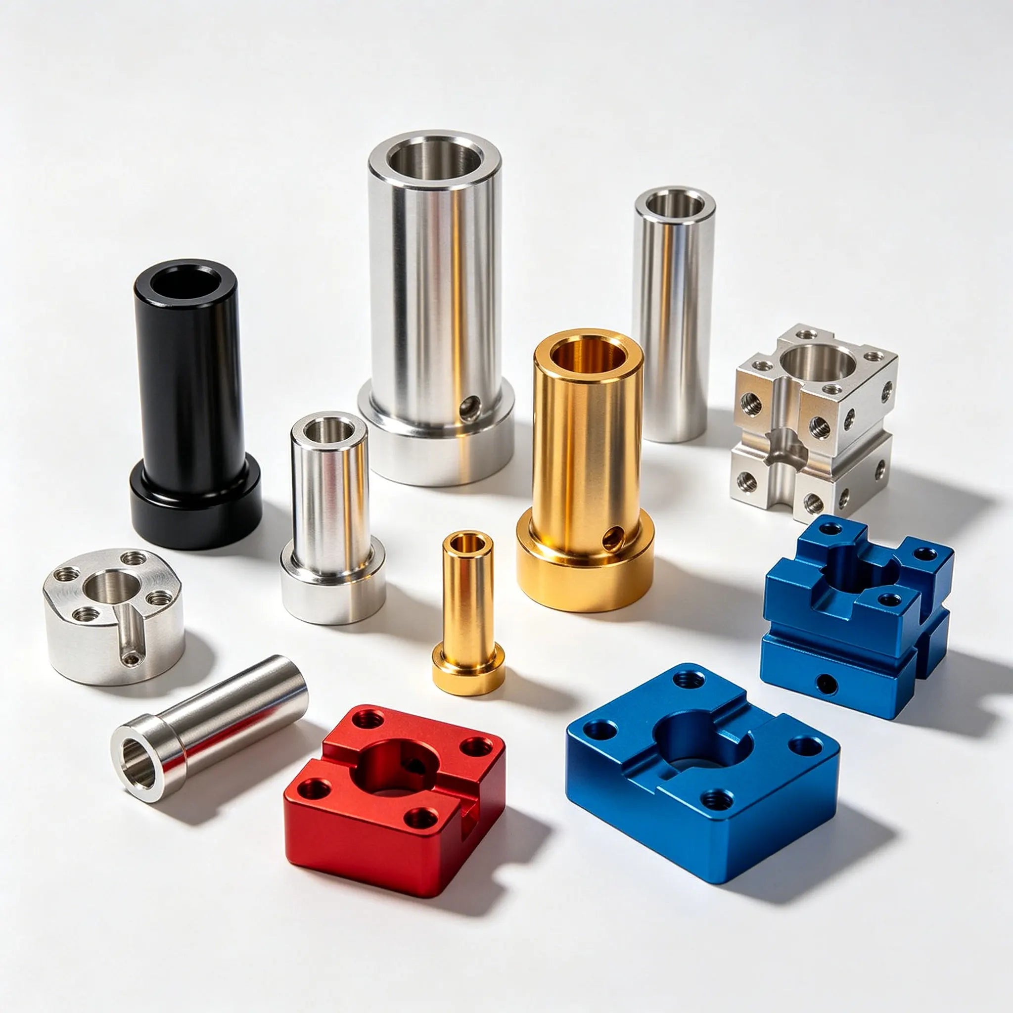 ROOVO Custom High Demand Parts Milling Turning Service Brass Aluminum Titanium Stainless Steel CNC Machining Customized parts
