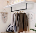 Shop Design Steel Garment Rail Shelf Clothing Clothes Display Rack for Retail Store Home