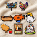 Cartoon Fish Soft Enamel Metal 3D Pin Lapel Pins for Unisex Brooch on Clothes Badges Jewelry Accessories Gifts MegaBDM