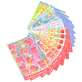 Customized Transparent Double Transparent Printing Kawaii Decorative Diary Kiss Cut Sticker a Variety of Effects to Choose From