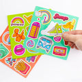 Excellent Wholesale Custom Drawings Kiss Cut Transparent Various Processes Custom Waterproof and Uv Custom Labels