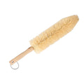 High Quality Durable Sisal Bristle with Wood Handle Car Wheel Rim Detailing Cleaninig Brush