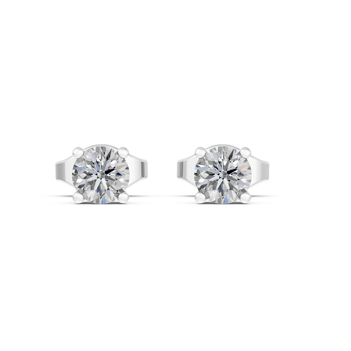 925 Silver Lab Diamond Earring IGI Certified RJC ODM OEM Ethical Fine Jewellery Manufacturer Wholesale EA501870 MegaBDM