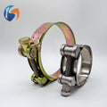 Anti-Vibration Heavy Duty Euro Hose Clamp High Pressure Resistant Fuel Pipe Clamp for Truck & Construction Equipment MegaBDM