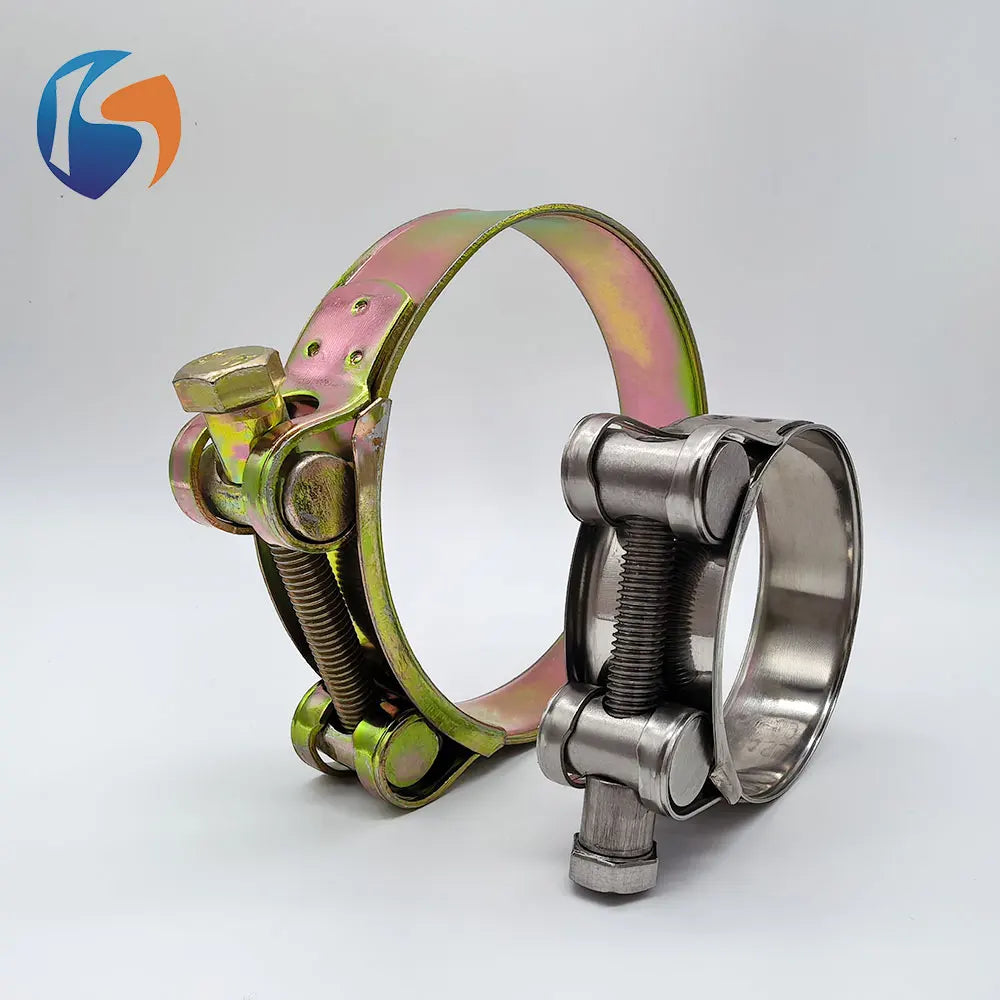 Anti-Vibration Heavy Duty Euro Hose Clamp High Pressure Resistant Fuel Pipe Clamp for Truck & Construction Equipment MegaBDM