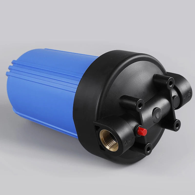 10-inch Large Blue Copper-coated Filter Housing for Water Treatment Leak-proof Device Reverse Osmosis Filter Housing