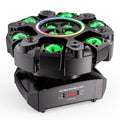 U`King 150W LED RGBW Six Arm Laser Beam Moving Head Light Stage Effect Strobe Lighting DMX for Disco DJ Bar Party MegaBDM