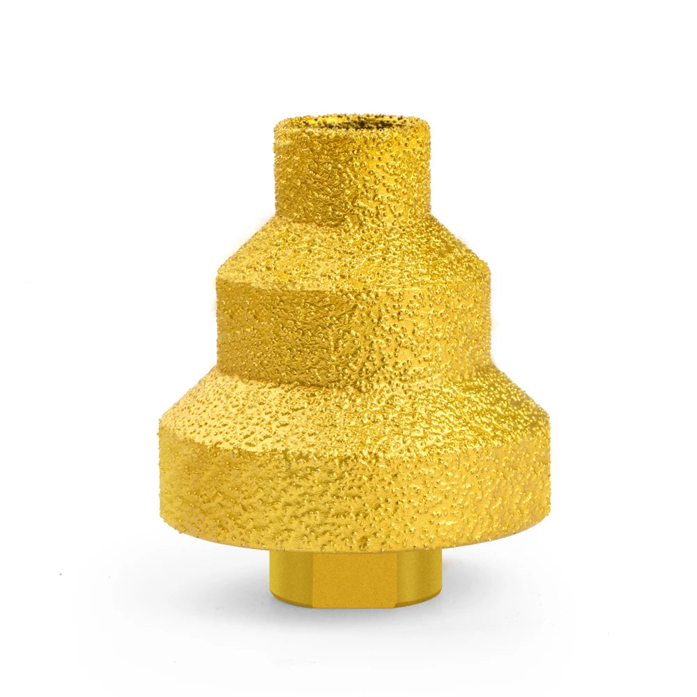 Brazed Pagoda Drill Bit M14 Brazed Diamond Tower Drill Tile Stone Rock Plate Drill Reaming Integrated Bit Diamond Tools