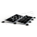 Yuens High Quality Al6005-T5 Solar Mounting Structure East West Ballasted Flat Roof Systems for Sale