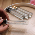 Factory Straight Hair Flat Glass Perfume Bottle Pump Sprayer Screen Printed 10ml Capacity Reed Diffuser Included DONGFANG GLASS
