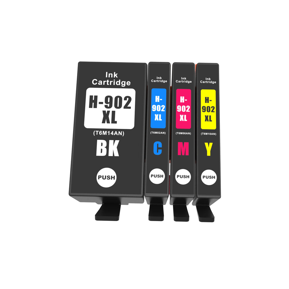 Tatrix hp902 902XL Ink Inkjet Ink Cartridge 902xl for HP WorkForce Pro WF-C5210 WF-C5290 MegaBDM