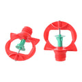 1/2" Male Thread Rotating Refraction Nozzle 360 Degree G-Type Butterfly Nozzle Sprinkler Greenhouse Irrigation Sprayer