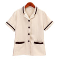 Oem Customized logo Cleaning Clothes Men Women Short Sleeves Cleaning Work Wear House Restaurant Kitchen Cleaning Uniform