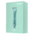 Kemei Km-811 Wet Dry Groin Body Trimmer Face Beard Hair Trimmer Clipper Rechargeable Pubic Ball Electric Shaver Body Groomer