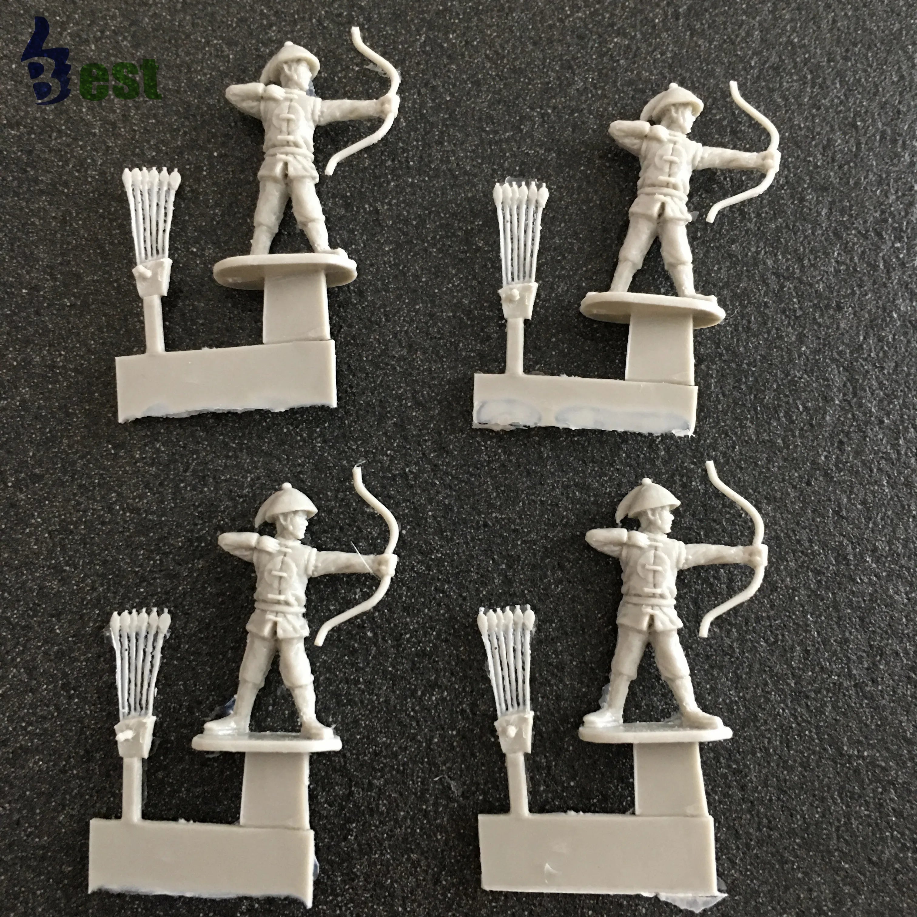 Precision 3D Printing Service OEM&ODM Movable Make Custom Resin Action Figure Sale PVC Plastic Hot Toys Sports Player Figures