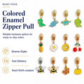 Metal Zipper Pulls Exquisite Zipper Charm Repairing a Zipper Pull Custom Zipper Pulls for Designer Handbags Backpacks Fastener MegaBDM
