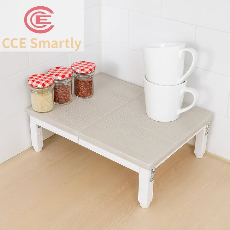 Metal Standing Type Telescopic Adjustable Modern Durable Waterproof Multi-functional Space-saving Easy Clean Spice Kitchen Cart