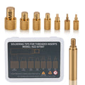 Heat-Set Insert Tips Compatible with Weller SP40NKUS / Hakko FX-888D / 900M / T18Connection to 3D Printers Components