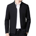 Bangladesh China Factory Price Custom Logo Embroidery Spring and Autumn Loose Fit Stand Collar Men's Casual Jacket