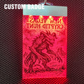 Custom Badge Personalized Illuminated LED Acrylic Event Convention Conference VIP Collectible Badge OEM Manufacturer MegaBDM