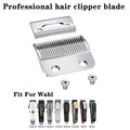 Professional 2-Hole Replacement Clipper Blade Fit For Wahl Super Taper & 8466 Cordless Magic Clip 8591# & Andis Hair Clippers